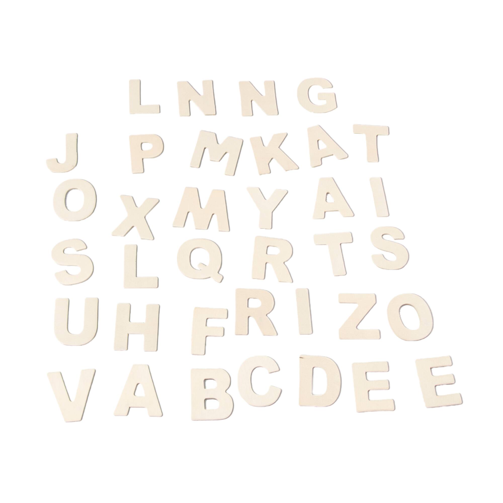 Piece Wood Letter Set by Make Market